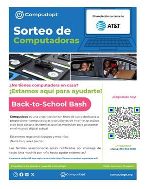 Laptop Giveaway Spanish